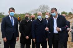 Foundation stone for new Covid hospital laid near Novi Sad
