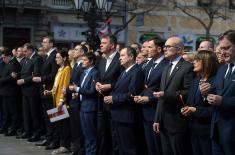 Main ceremony commemorating Remembrance Day for Victims of NATO Agression held in Sombor