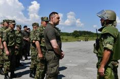 Start of clearing Sjenica airport