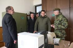 Министар Гашић обишао Центар Министарства одбране у Златиборском округу