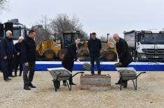 The construction of flats for members of the security forces began in Belgrade