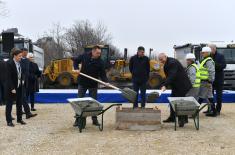 The construction of flats for members of the security forces began in Belgrade