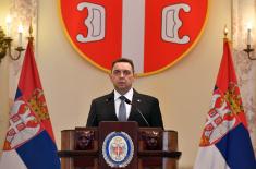 Minister Vulin: The Serbian Armed Forces follows its supreme commander