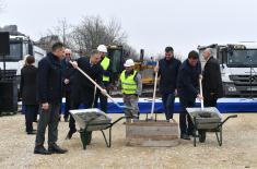 The construction of flats for members of the security forces began in Belgrade