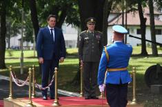 Minister Gašić visits Serbian Armed Forces General Staff