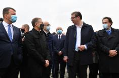 Foundation stone for new Covid hospital laid near Novi Sad