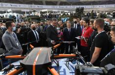 President Vučić Opened 10th International Exhibition of Arms and Military Equipment “PARTNER 2021”