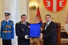 Minister Vulin: The Serbian Armed Forces follows its supreme commander