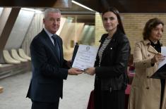 Завршена стручна обука овлашћених лица субјеката планирања одбране