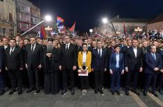 Main ceremony commemorating Remembrance Day for Victims of NATO Agression held in Sombor