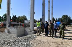 Министар Вулин: Радови на изградњи ковид болнице у Батајници иду по плану, рок за завршетак је 1. децембар
