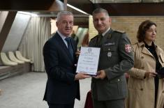 Завршена стручна обука овлашћених лица субјеката планирања одбране