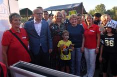 Minister Vučević attends opening of “Family Days in Serbia“ event