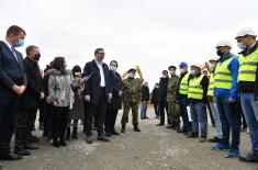 Foundation stone for new Covid hospital laid near Novi Sad