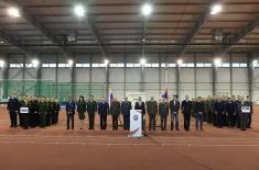 First competition of our and Russian cadets  