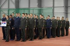 First competition of our and Russian cadets  