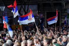 Main ceremony commemorating Remembrance Day for Victims of NATO Agression held in Sombor