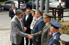 President Vučić visits reconstructed Military Boarding High School