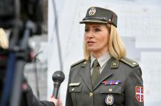 The construction of flats for members of the security forces began in Belgrade