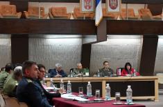 Šesto zasedanje Mešovite komisije za saradnju u oblasti odbrane sa DNR Alžir