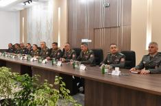 Minister Gašić visits Serbian Armed Forces General Staff