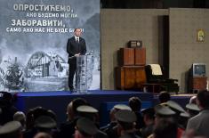 Main ceremony commemorating Remembrance Day for Victims of NATO Agression held in Sombor