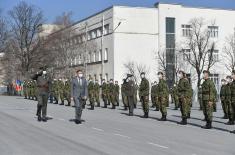 Minister Stefanović attends youngest reserve officers’ promotion ceremony