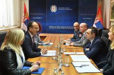 Састанак министра одбране и шефа Делегације Европске уније