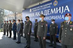 Minister Stefanović attends youngest reserve officers’ promotion ceremony
