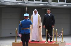Meeting between defence ministers of Serbia, United Arab Emirates