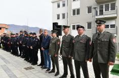 Minister Vulin at the key-handover ceremony in Vranje: Vučić is the first president of Serbia who initiated a systematic resolution of housing issues of the members of security services