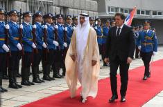 Meeting between defence ministers of Serbia, United Arab Emirates