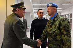 Reception of our Peacekeepers from the Central African Republic