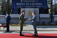 Minister Stefanović attends youngest reserve officers’ promotion ceremony