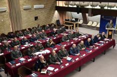 Minister Vulin at the Conference of Defense Attachés