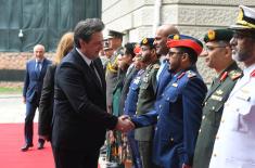 Meeting between defence ministers of Serbia, United Arab Emirates