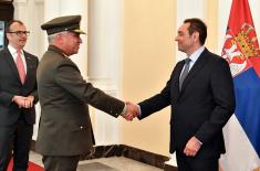 Minister of Defence meets with Chairman of the EU Military Committee