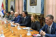 Meeting between defence ministers of Serbia, United Arab Emirates