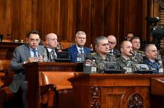 Minister Vulin presented the Defense and National Security Strategies of the Republic of Serbia at the National Assembly
