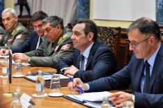 Sastanak ministra odbrane sa predsedavajućim Vojnog komiteta EU 