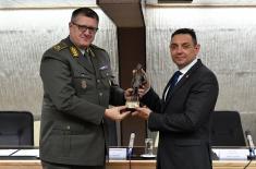 Minister Vulin at the Conference of Defense Attachés