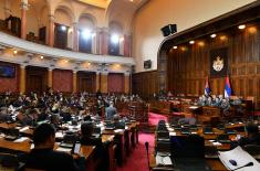 Minister Vulin presented the Defense and National Security Strategies of the Republic of Serbia at the National Assembly