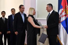 Reception on the Occasion of the Serbian Armed Forces Day