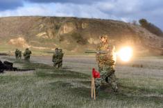 Military Academy Cadets Successfully Executed Firing from Anti-Tank Rocket Launcher M80