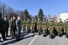 Minister Stefanović attends youngest reserve officers’ promotion ceremony