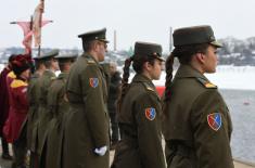 Kadet Vojne akademije prvi doplivao do Časnog krsta 