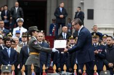 Promotion of Youngest Officers of Serbian Armed Forces