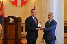 High Russian decoration for Minister of Defence Aleksandar Vulin