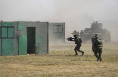 Final rehearsal of the demonstration “Sloboda 2019”