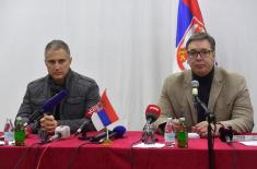 President Vučić Met Representatives of Kosovo Serbs